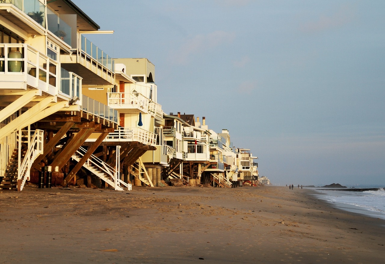 Malibu beach houses