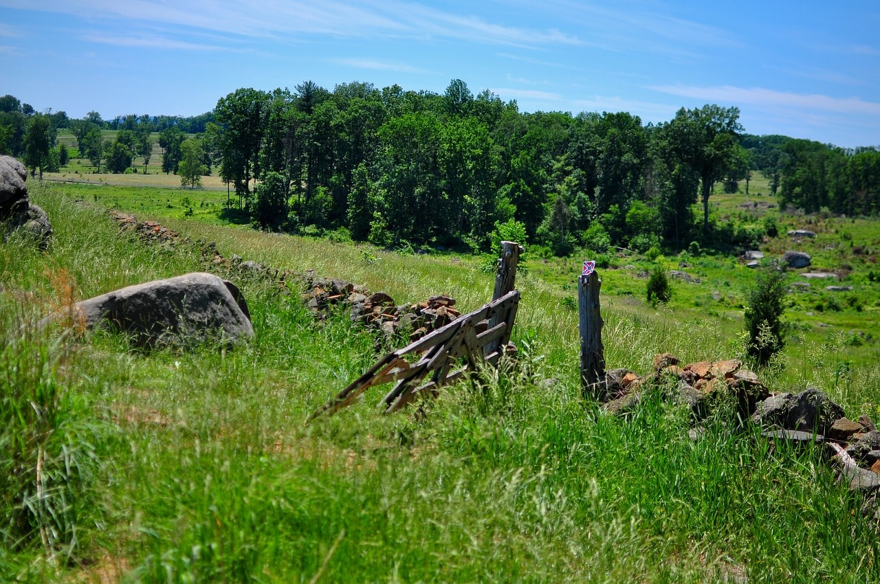 Gettysburg battlefields