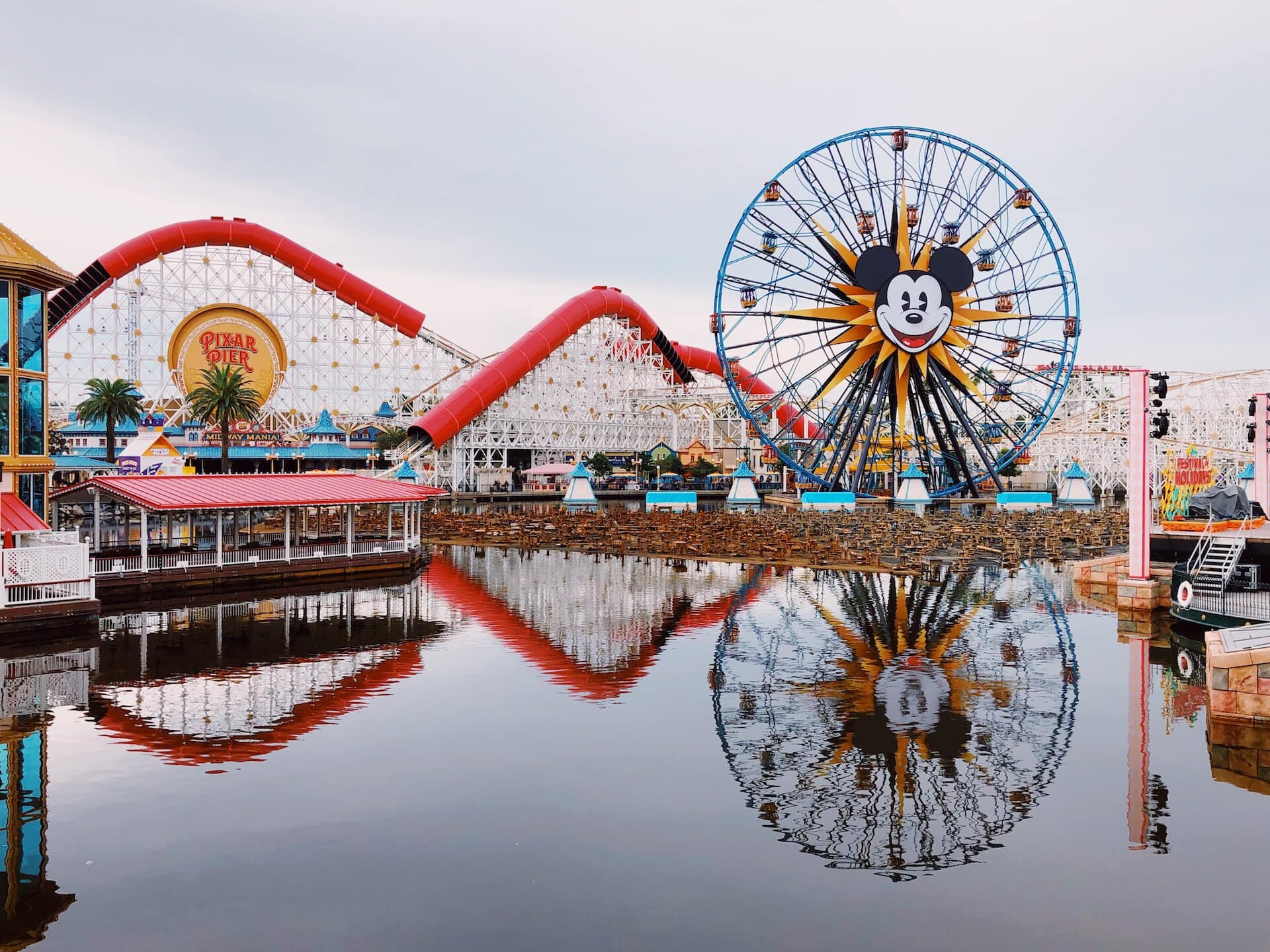 Ferris wheel at Disneyland