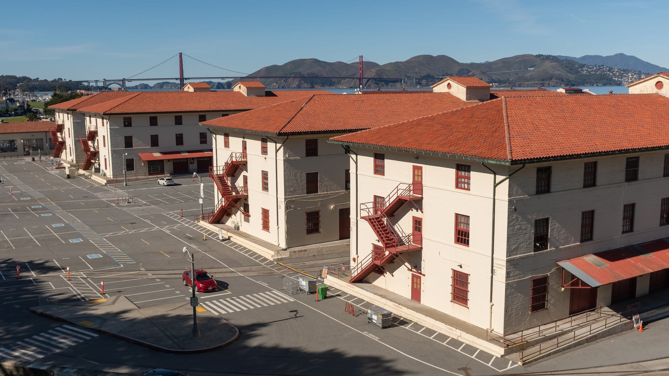 Fort Mason casern in San Francisco