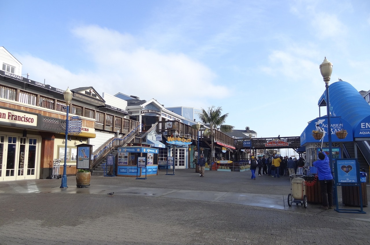 Pier 39 at Fisherman's Wharf in San Francisco