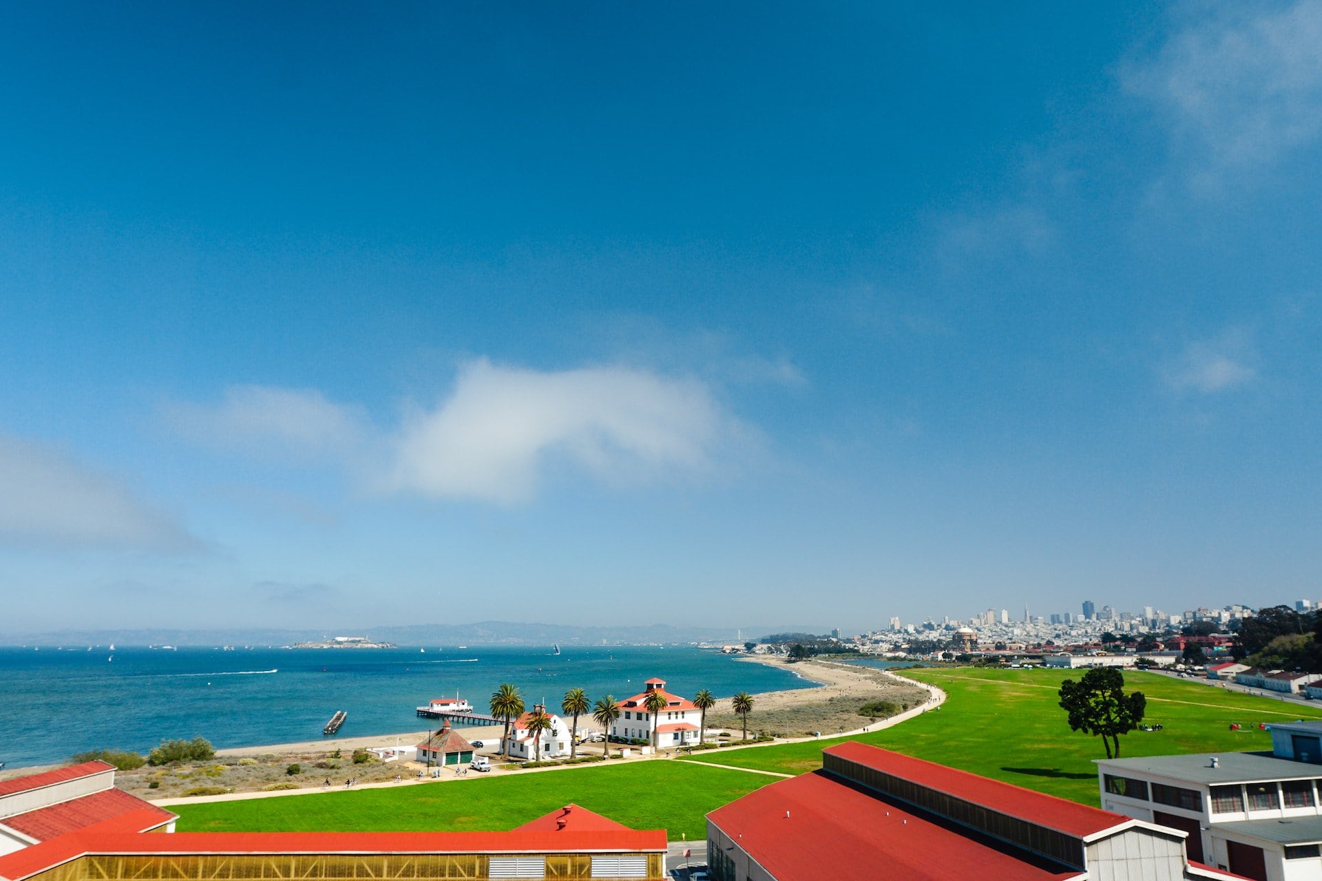 Crissy Field in the Presidio in San Francisco