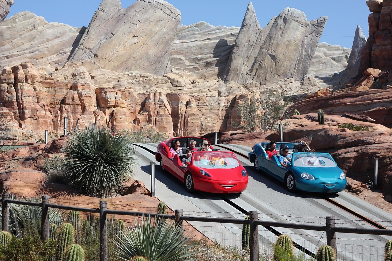 Autopia at Disneyland Los Angeles