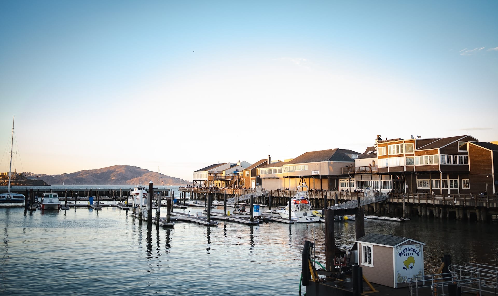A pier at Fisherman's Wharf in San Francisco