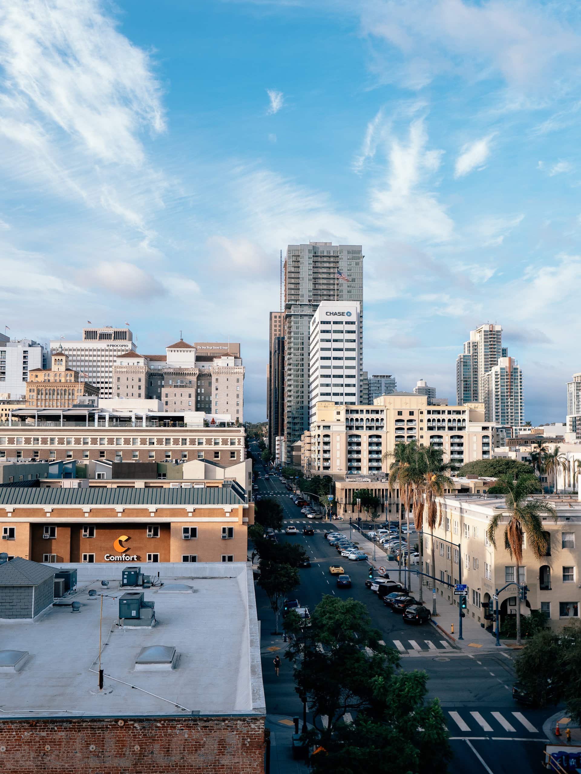 Gaslamp Quarter in Downtown San Diego