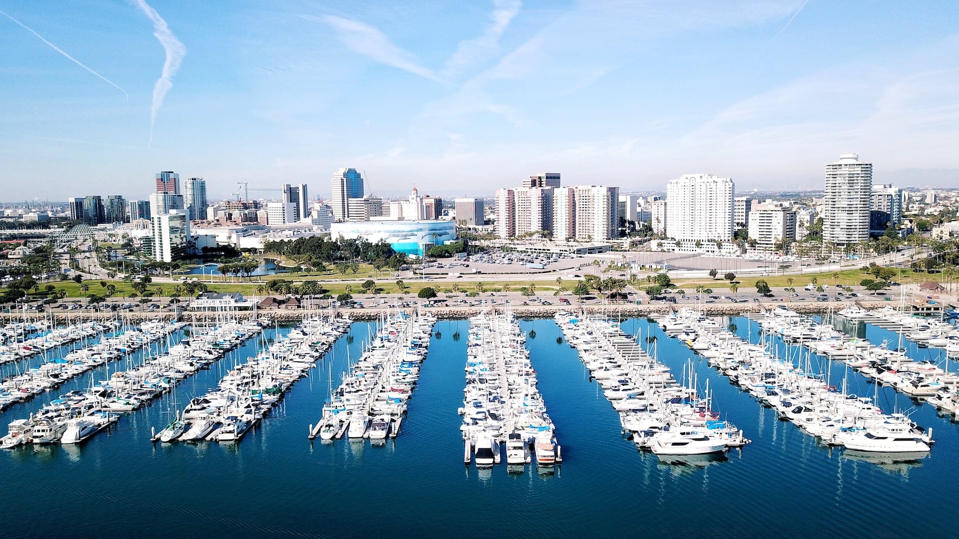 Long Beach Marina, California