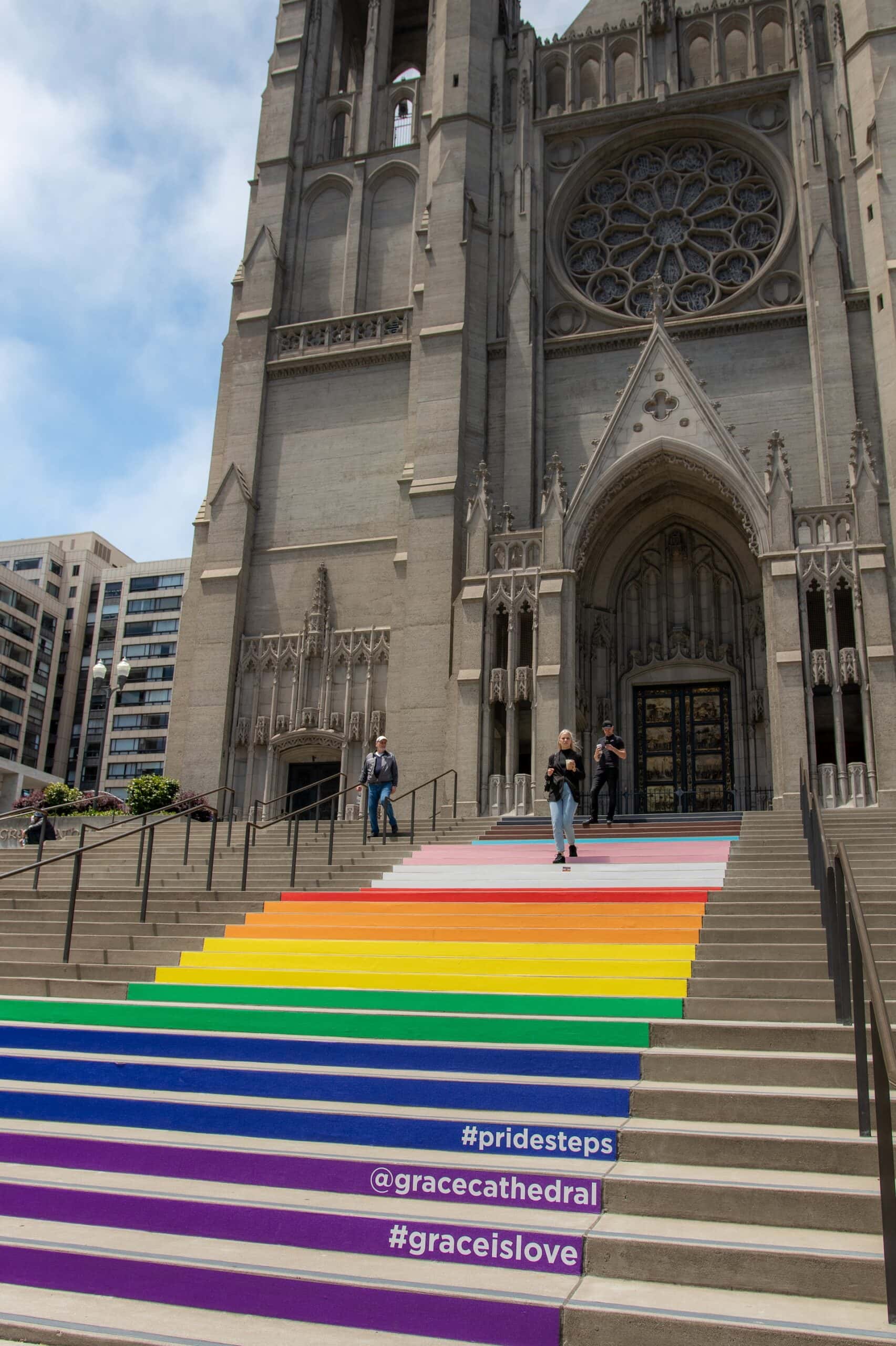Grace Cathedral Church in Nob Hill, San Francisco