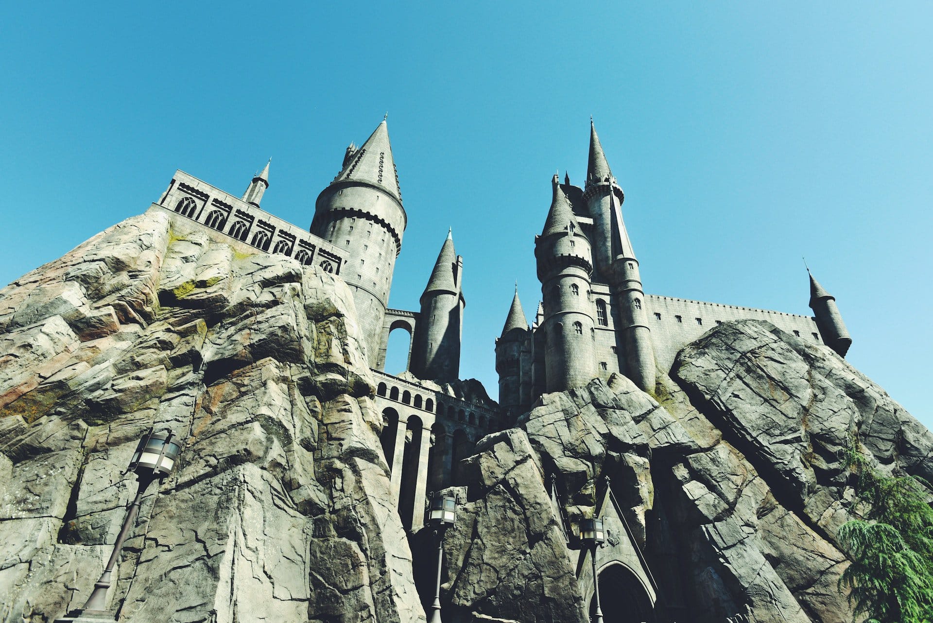 Hogwarts Castle in the Wizarding World of Harry Potter at Universal Studios Hollywood