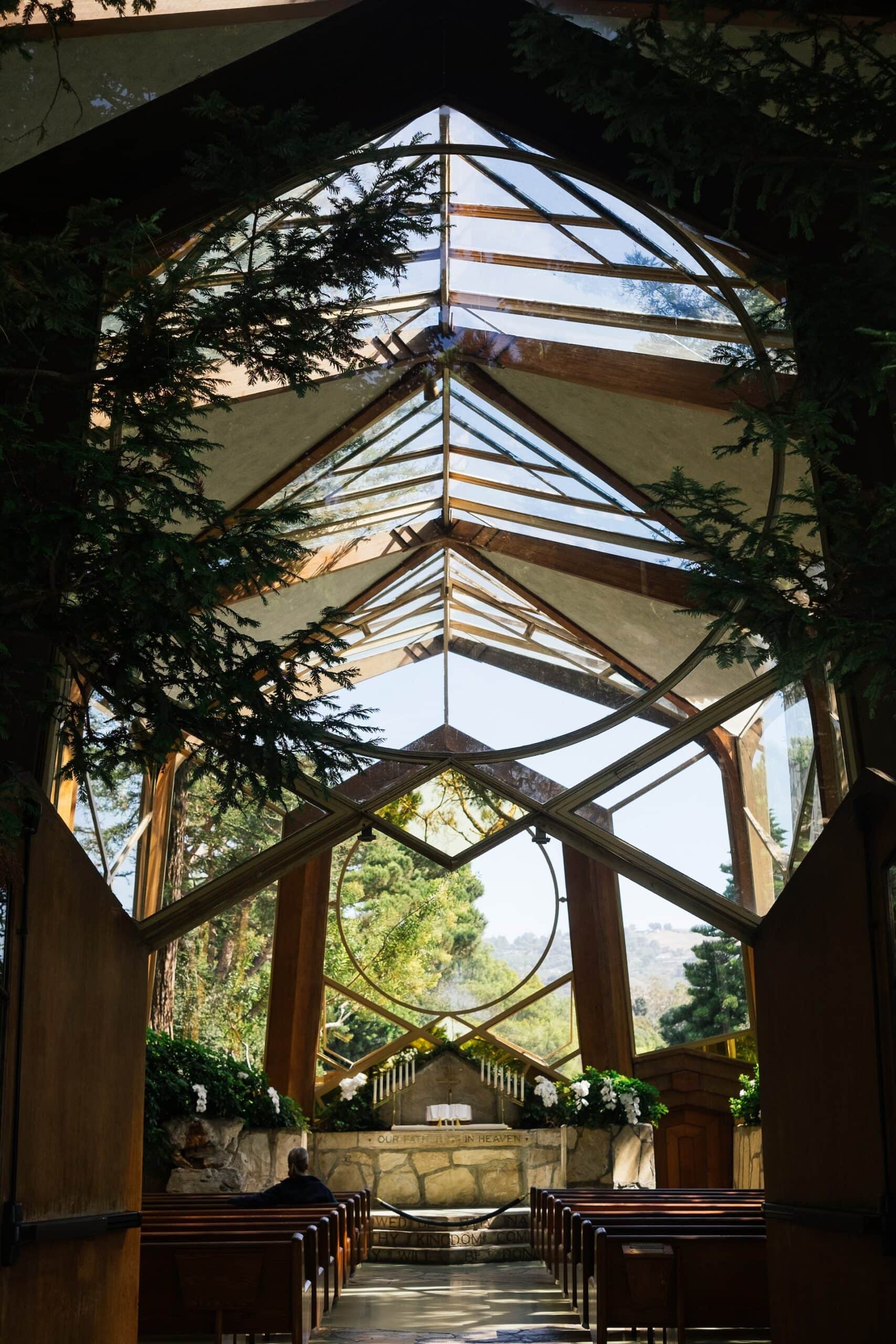 Wayfarers Chapel in Los Angeles