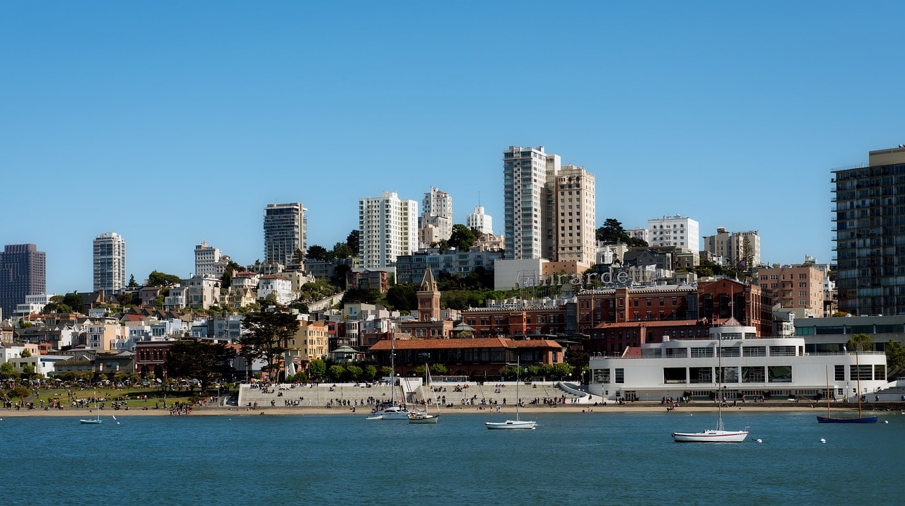 Ghirardelli Square at Fisherman's Wharf in San Francisco