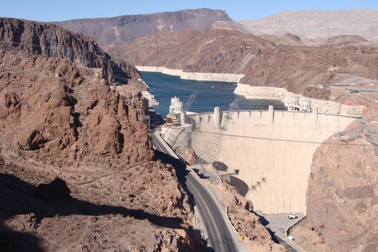 Hoover Dam near Boulder City, Nevada