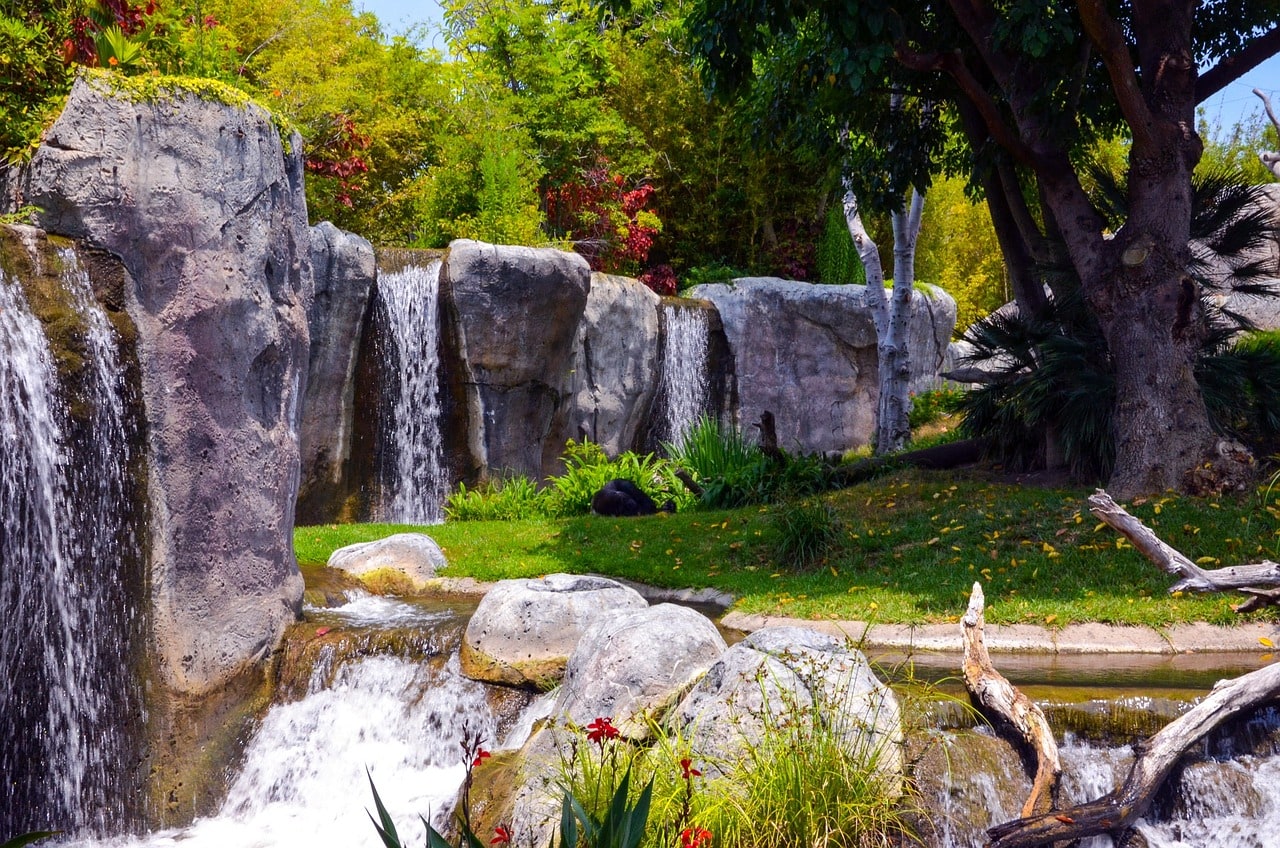 Japanese Garden in Balboa Park, San Diego