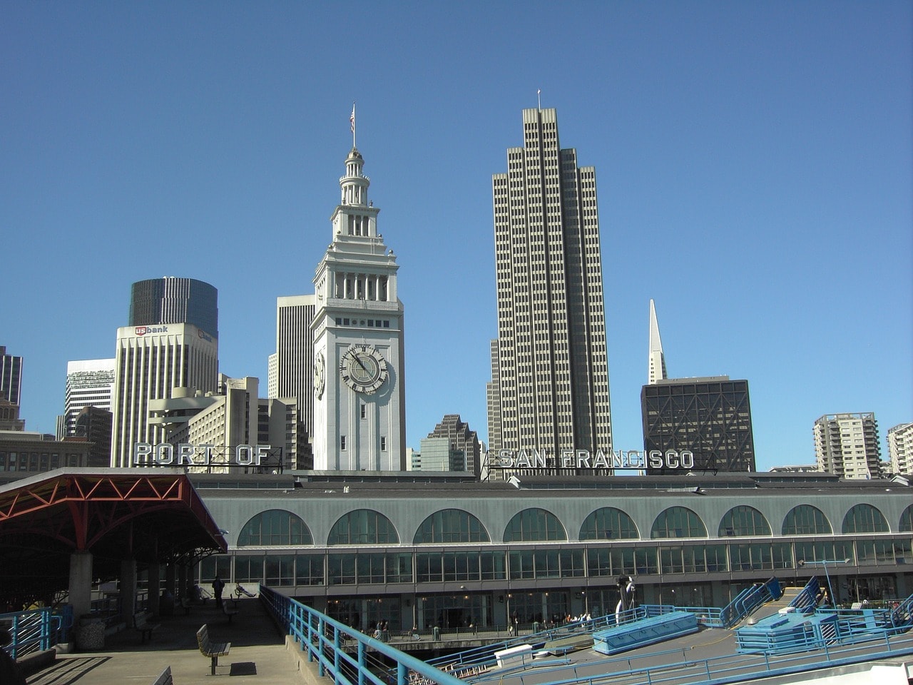 The Ferry Building in Downtown San Francisco
