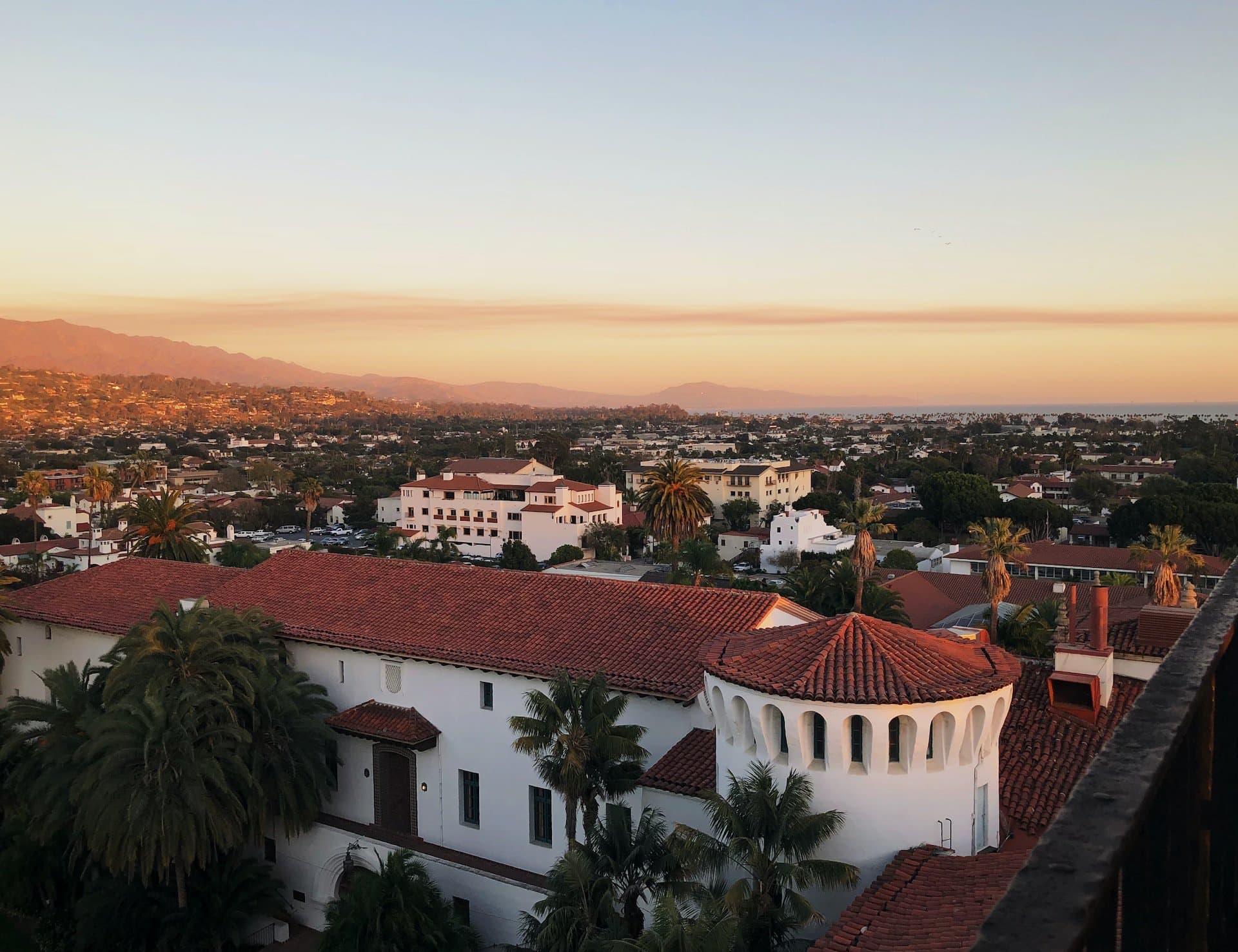 Downtown Santa Barbara, California