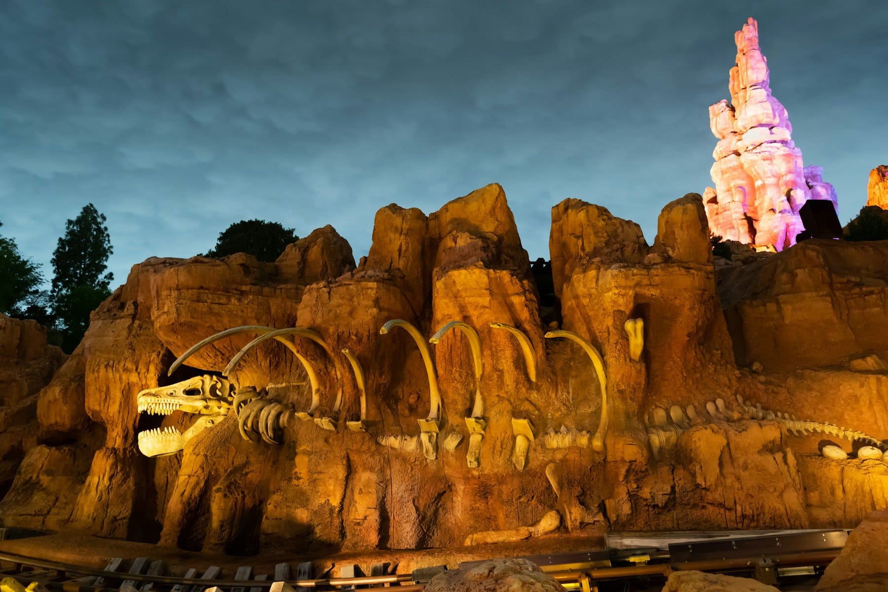 Big Thunder Mountain in Disneyland Los Angeles