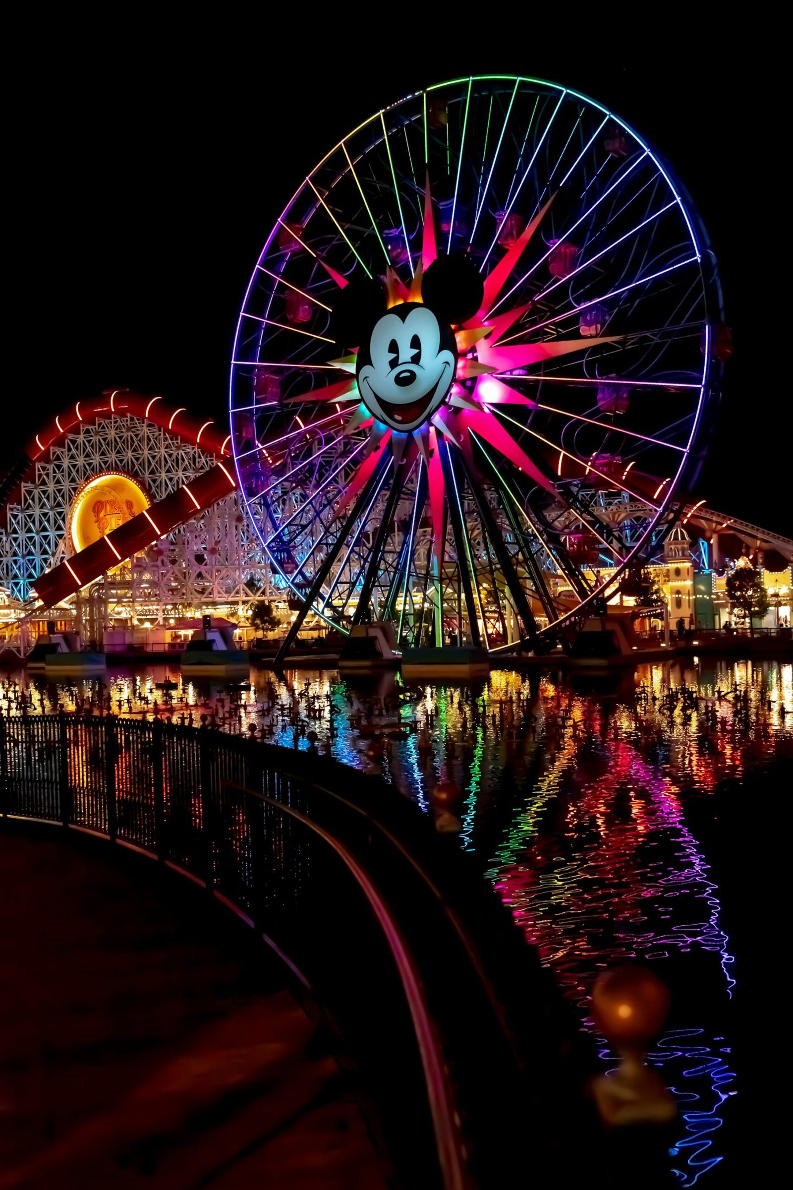 The Ferris wheel in Disney California Adventure Park