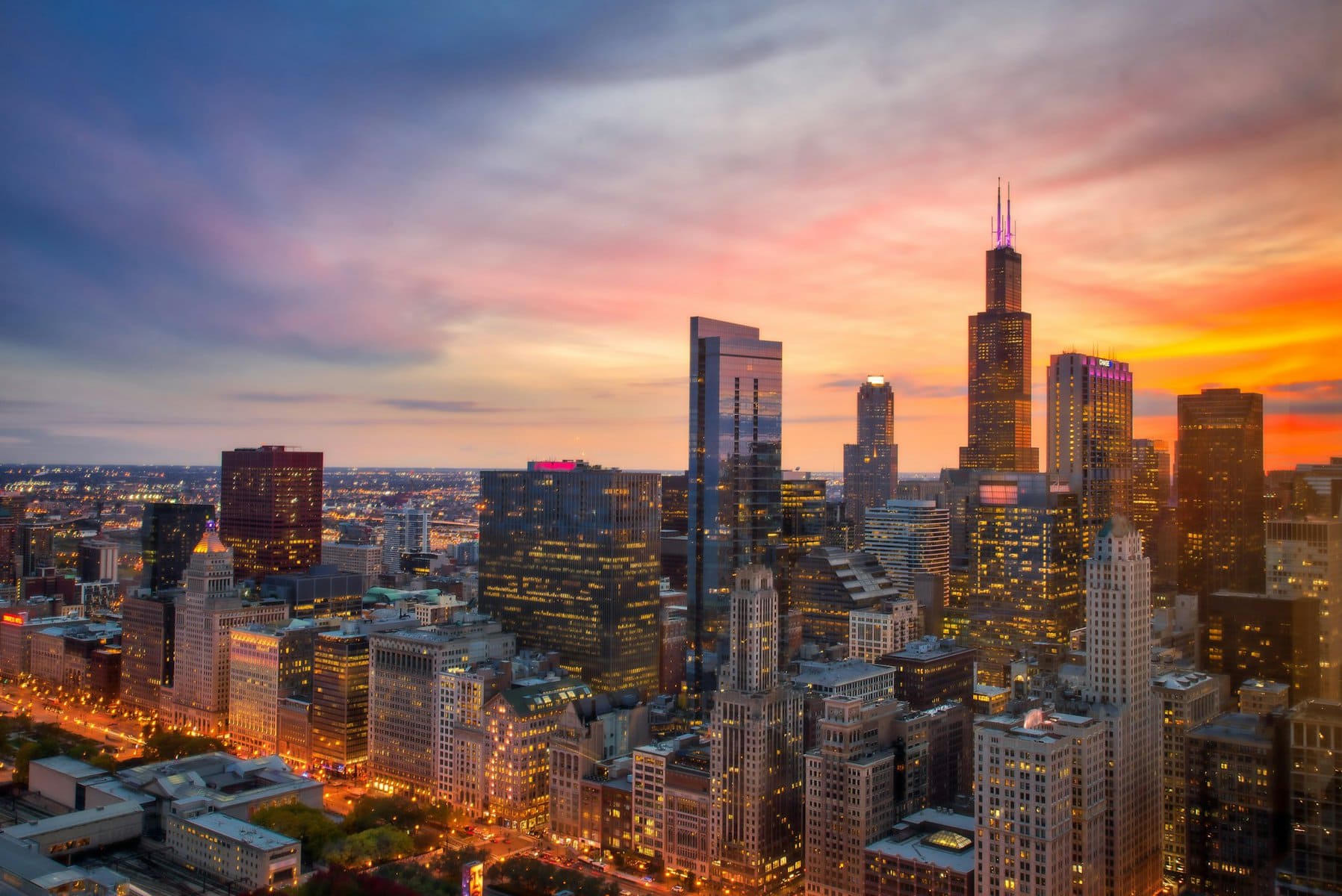 Michigan Avenue and Downtown Chicago