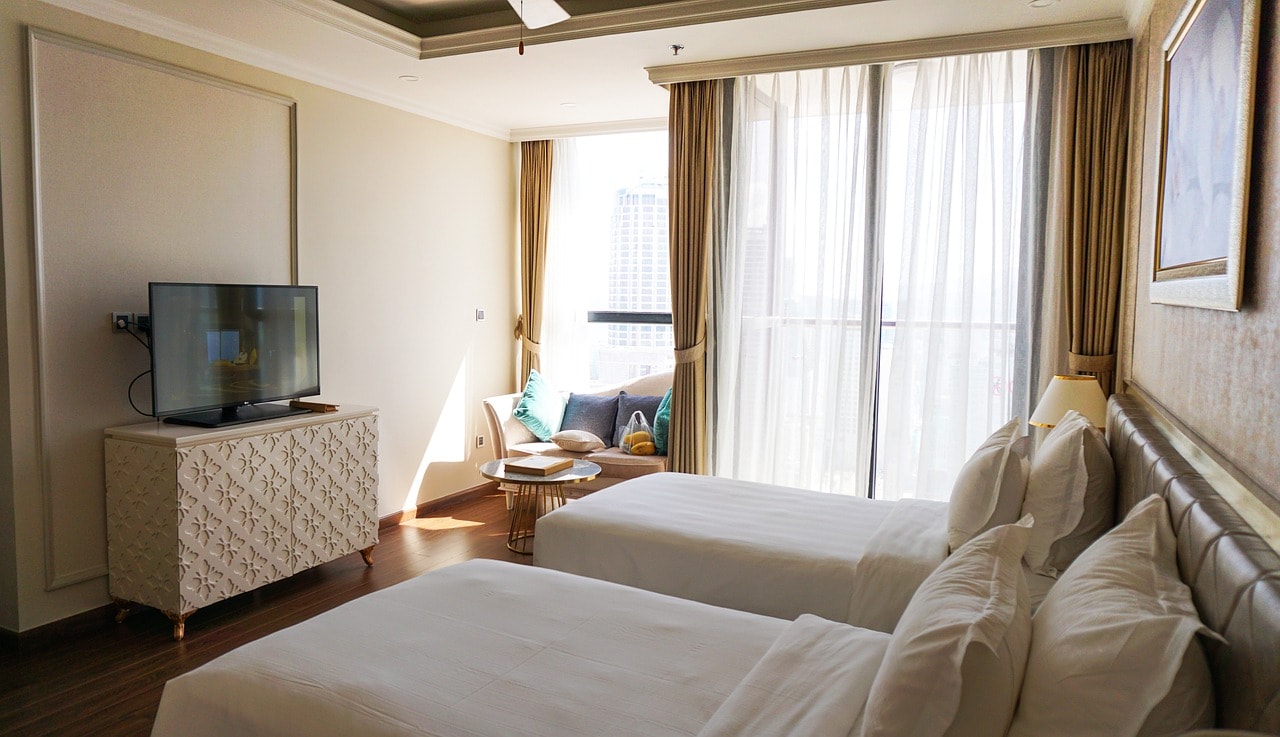 Room in a motel