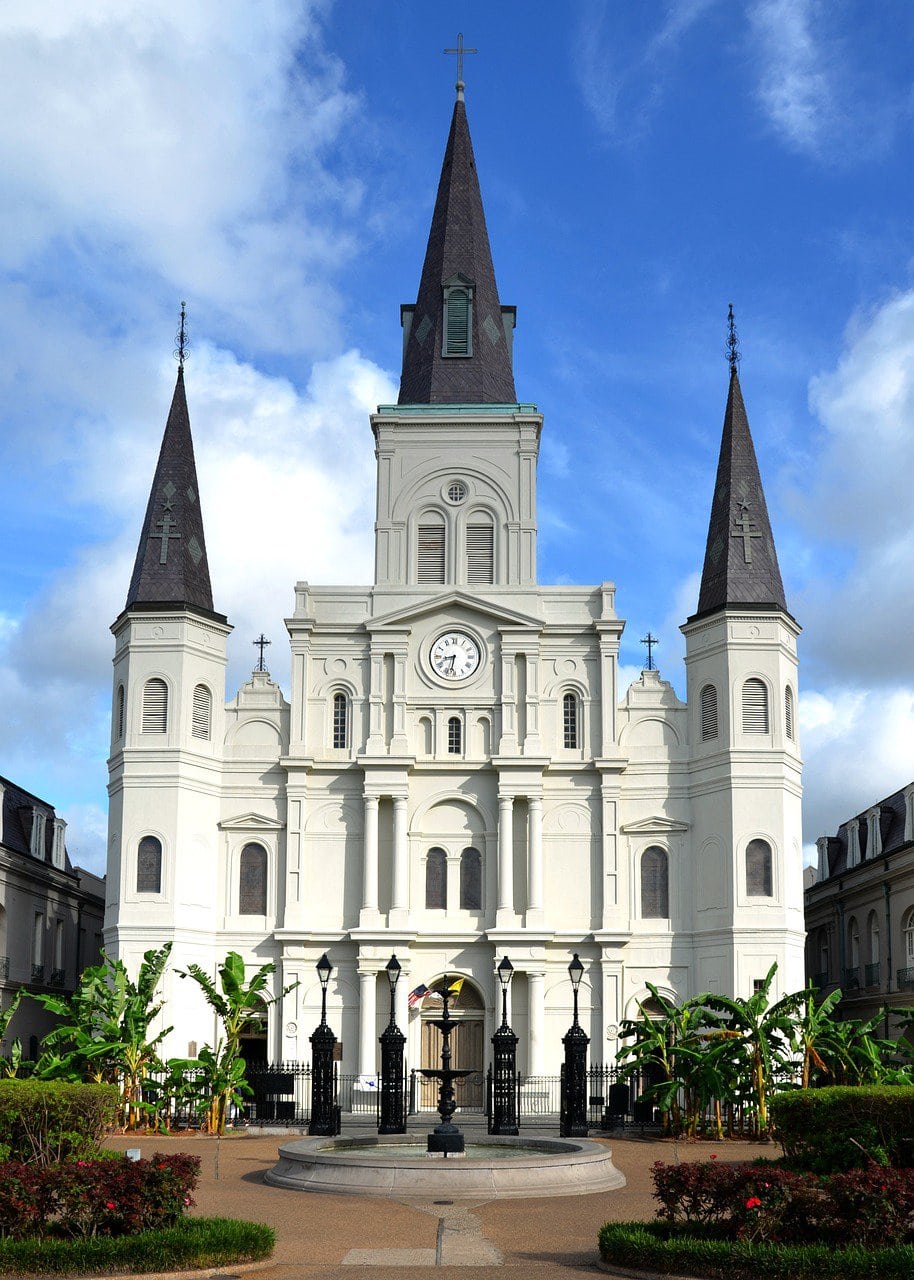 St. Louis Cathedral in the heart of New Orleans