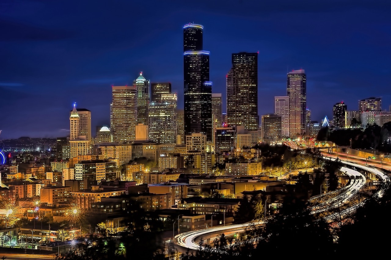 Downtown Seattle towers