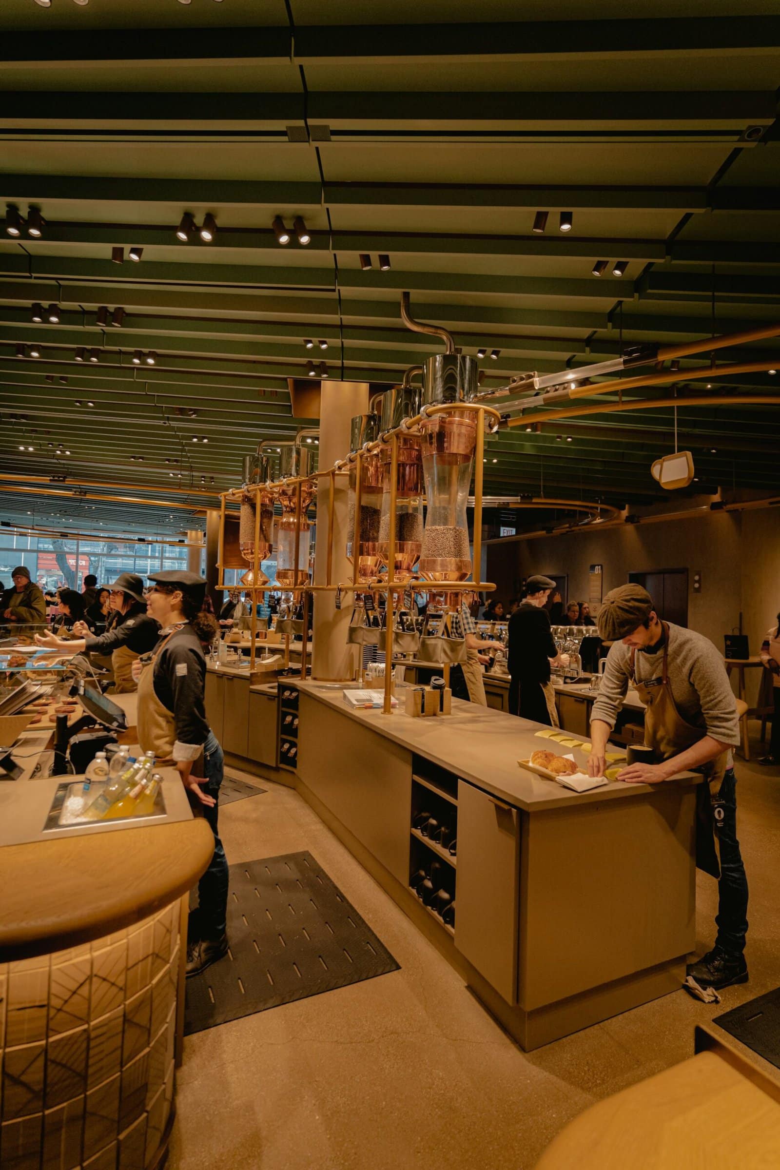 The Starbucks on the Magnificent Mile in Chicago