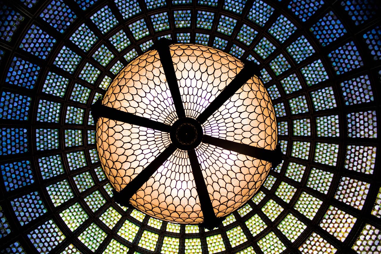Tiffany Dome at the Chicago Cultural Center