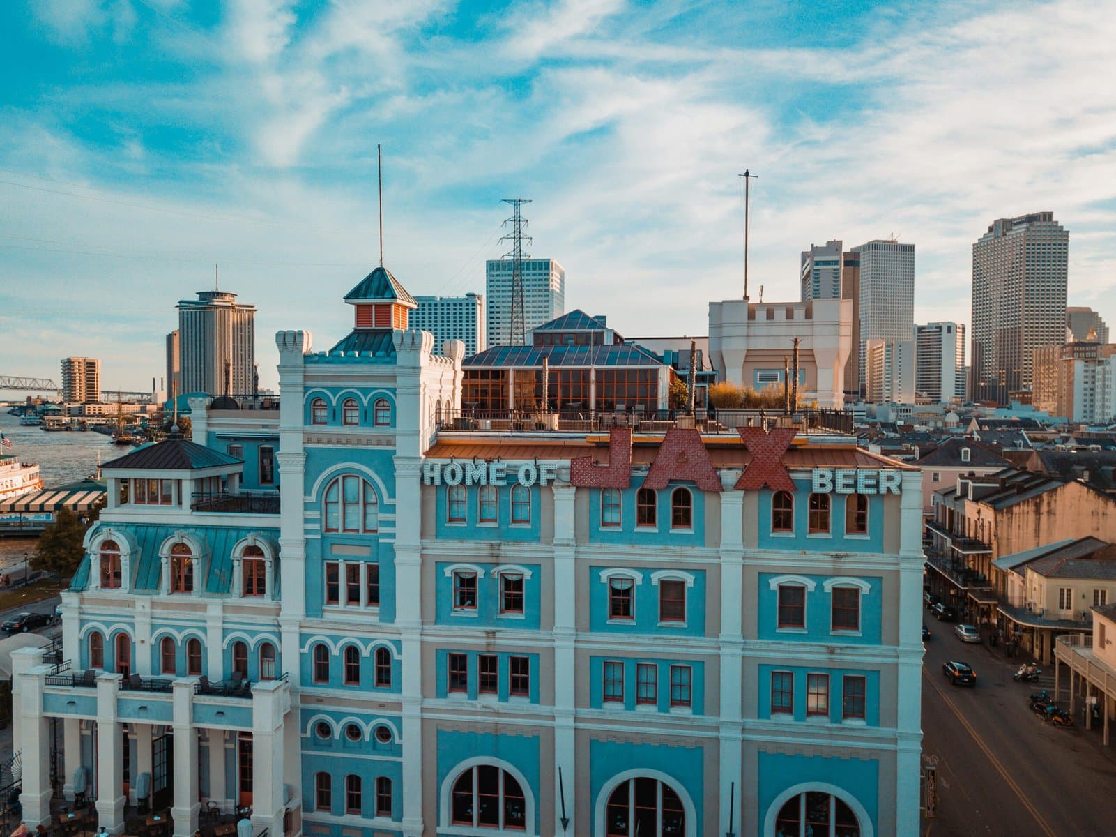 Decatur Street in New Orleans