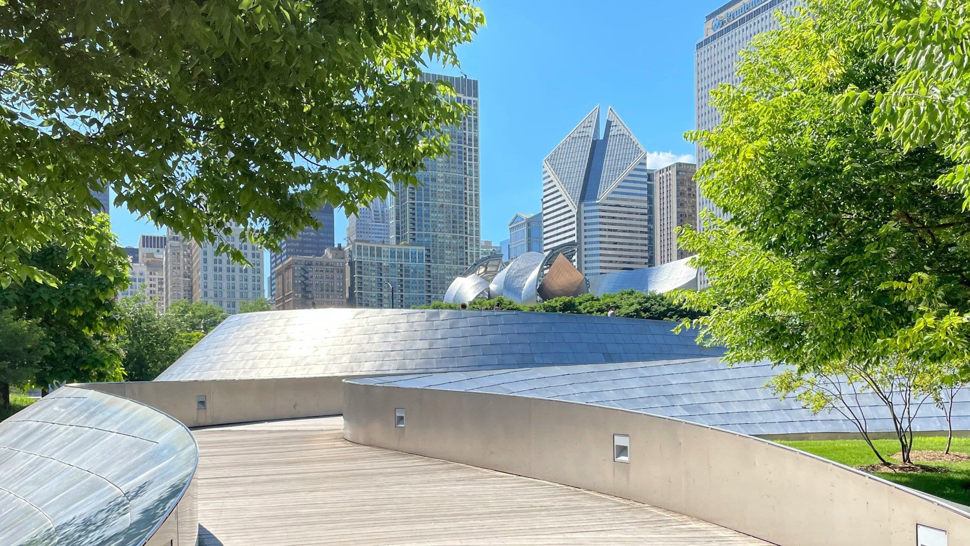 Jay Pritzker Pavilion in Millennium Park, Chicago
