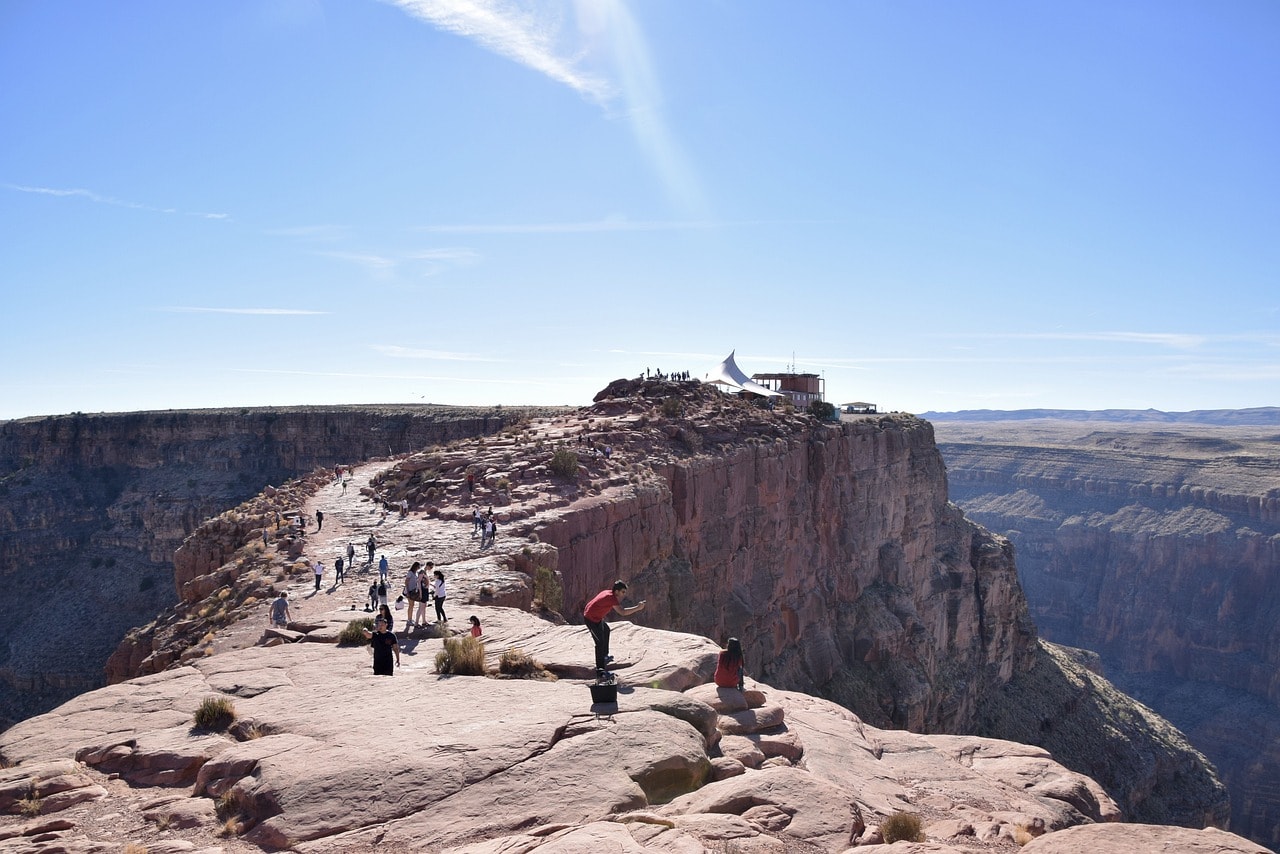 South Rim viewpoint at the Grand Canyon