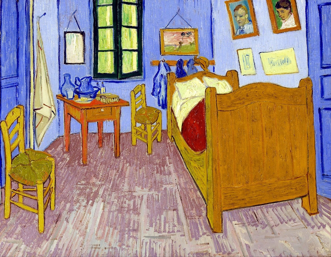 Van Gogh's Bedroom in Arles at the Art Institute of Chicago