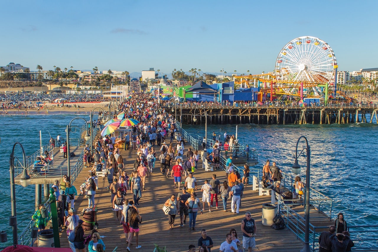 The Santa Monica Pier