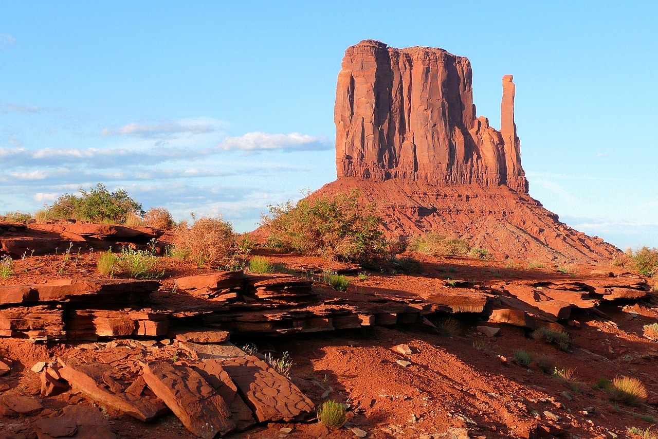 West Mitten Butte in Monument Valley