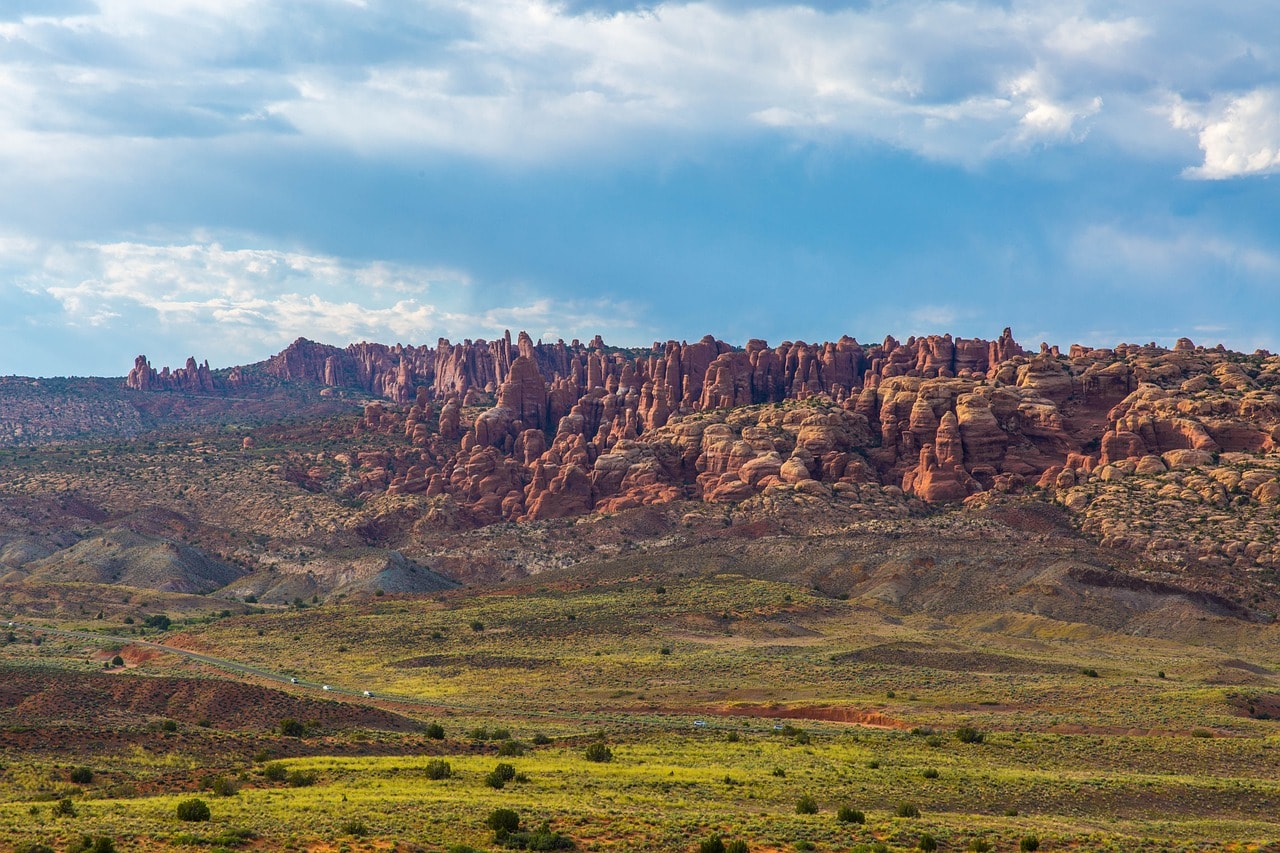 The Fiery Furnace in Arches National Park
