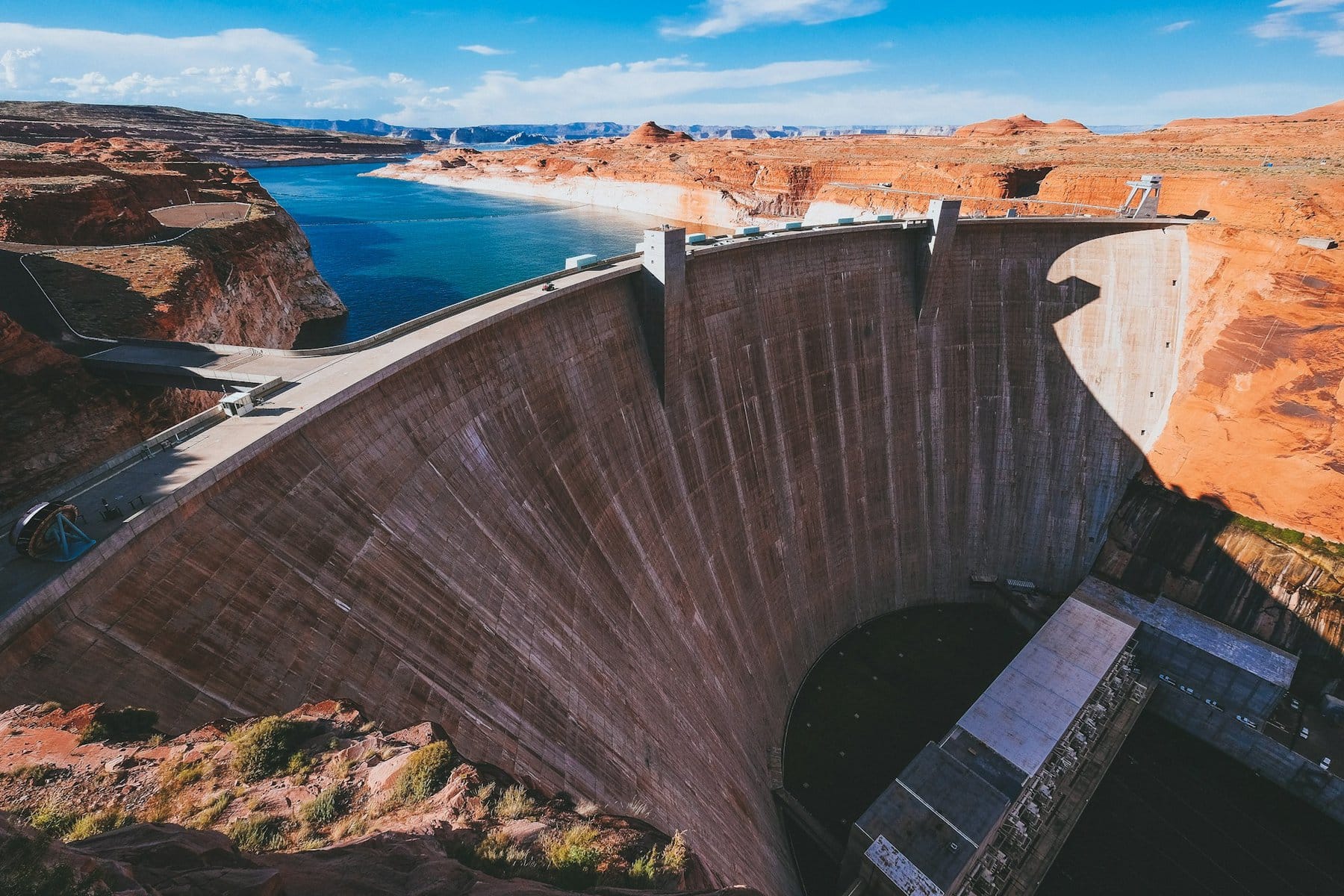 Glen Canyon Dam on the Colorado River