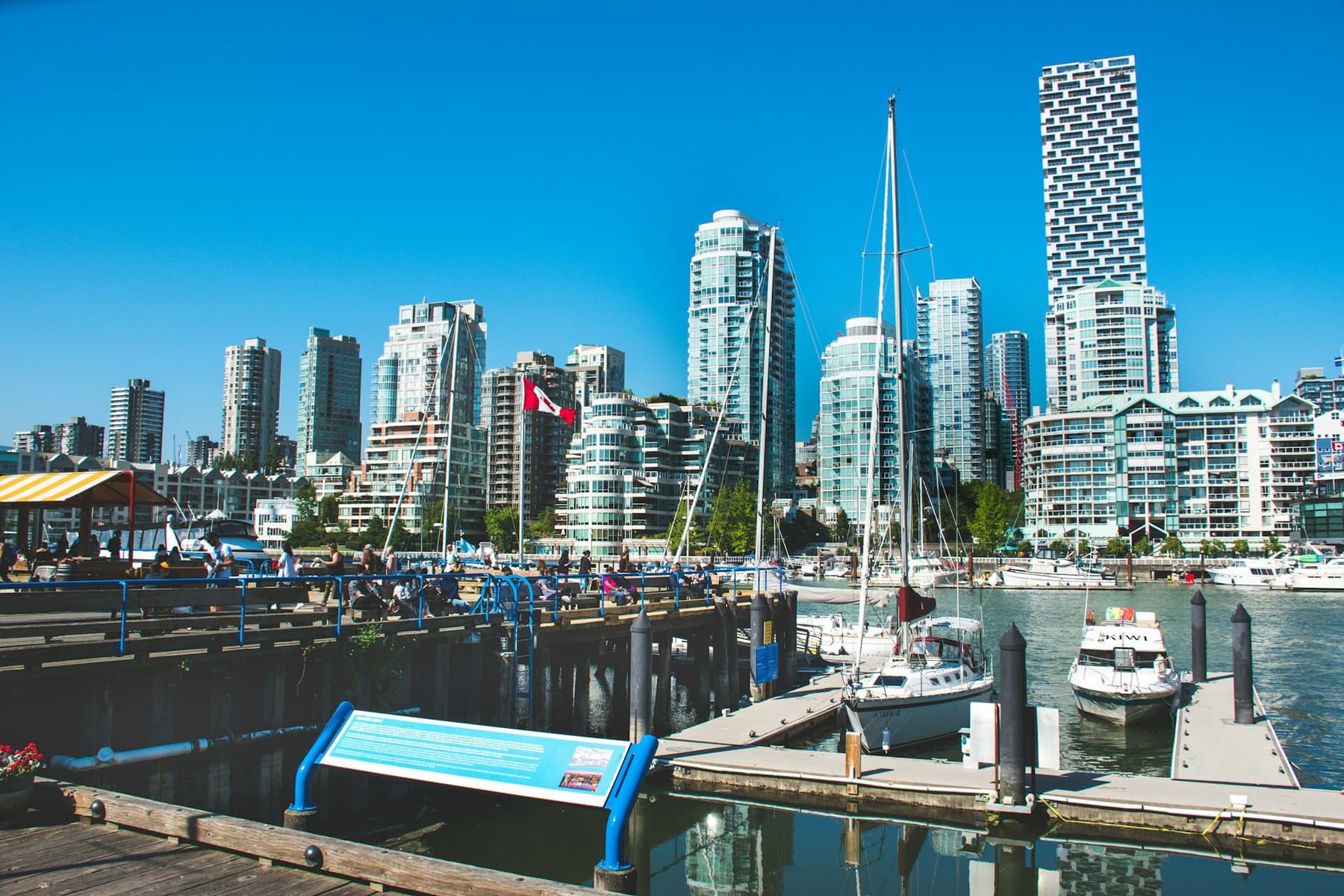The Granville Island Public Market in Vancouver
