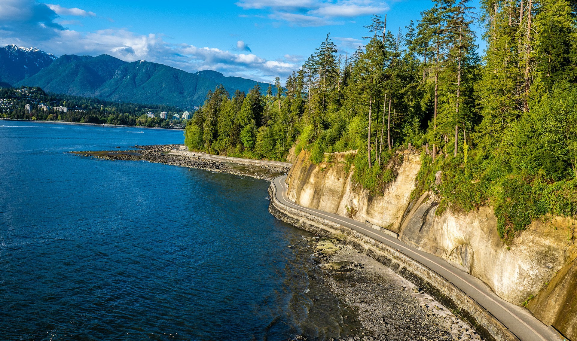 Stanley Park Seawall Path in Vancouver