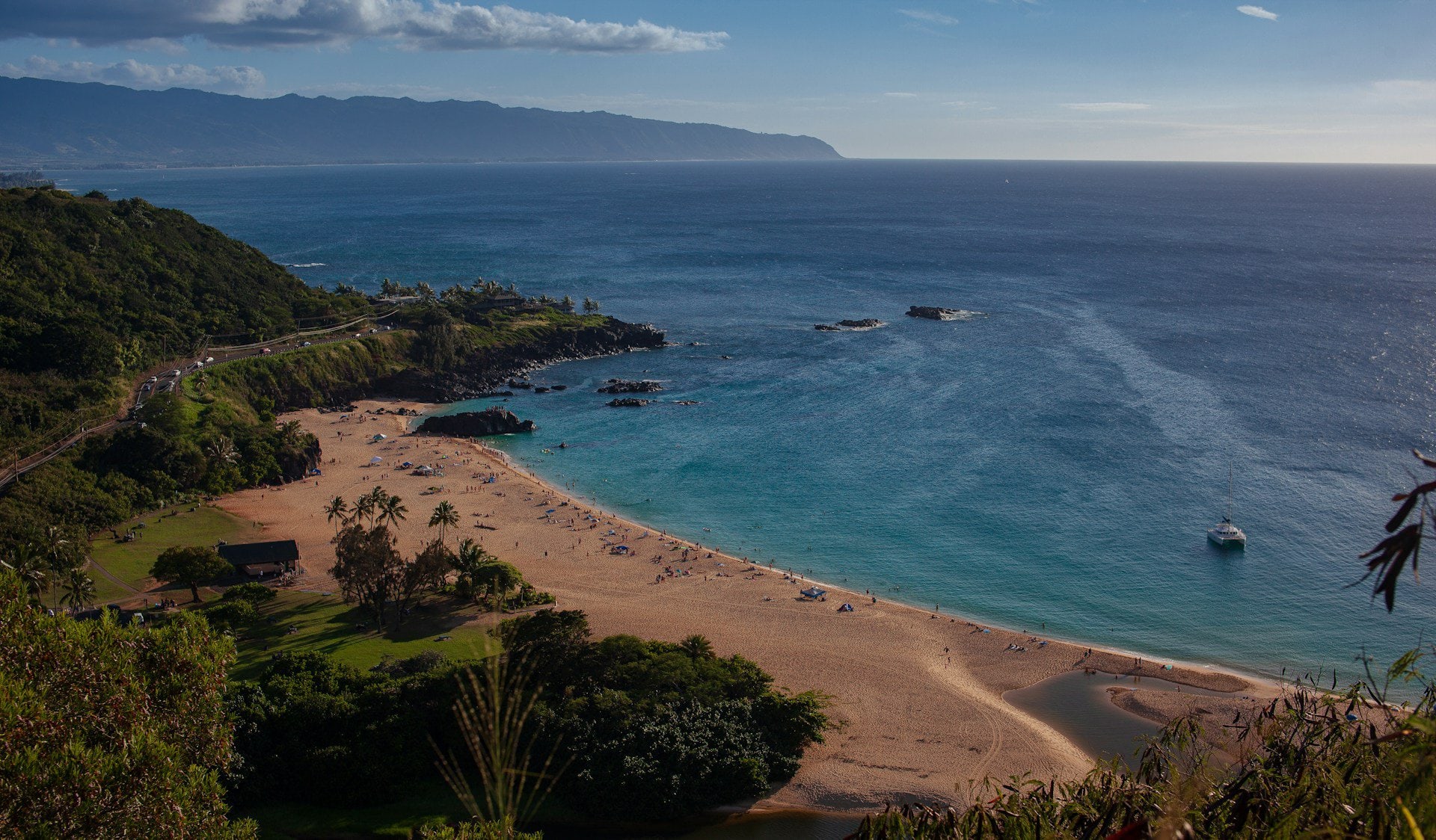 Waimea Bay Beach near Honolulu