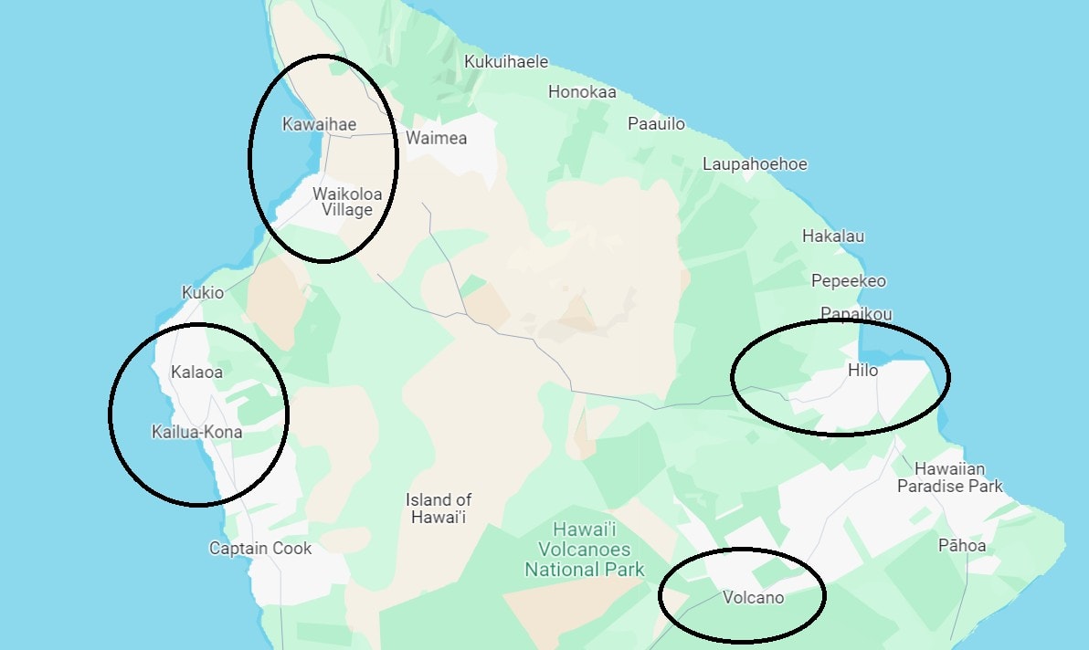 Where to Sleep on the Big Island of Hawaii?