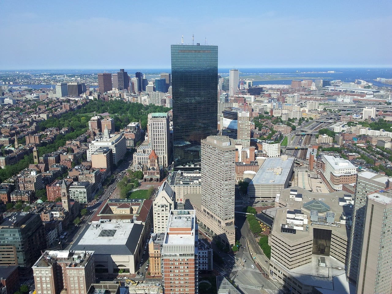 Back Bay neighborhood in Boston