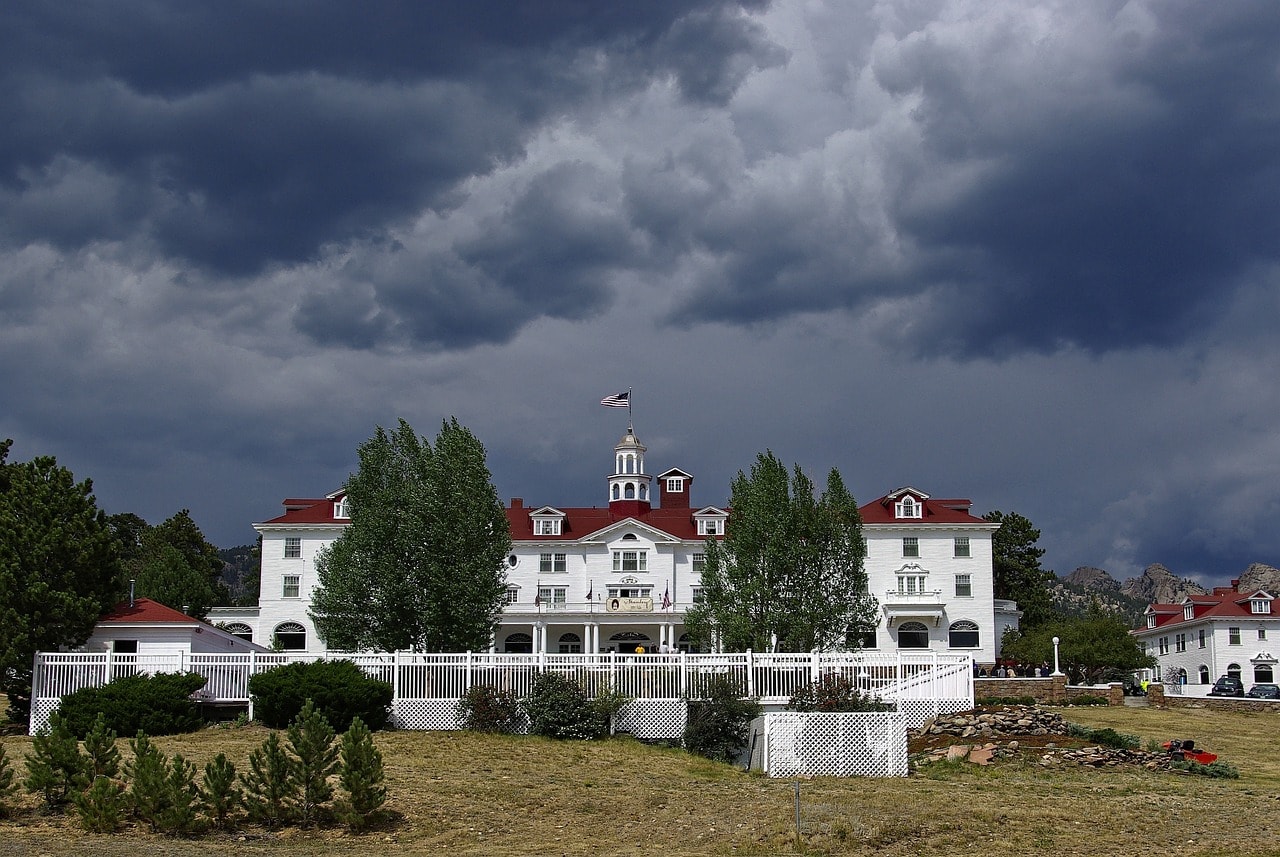 The Stanley Hotel at Estes Park in Rocky Mountain National Park