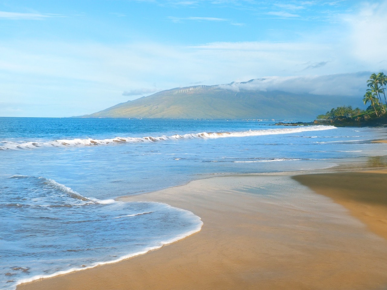 Kamaole Beach near Kihei in Maui