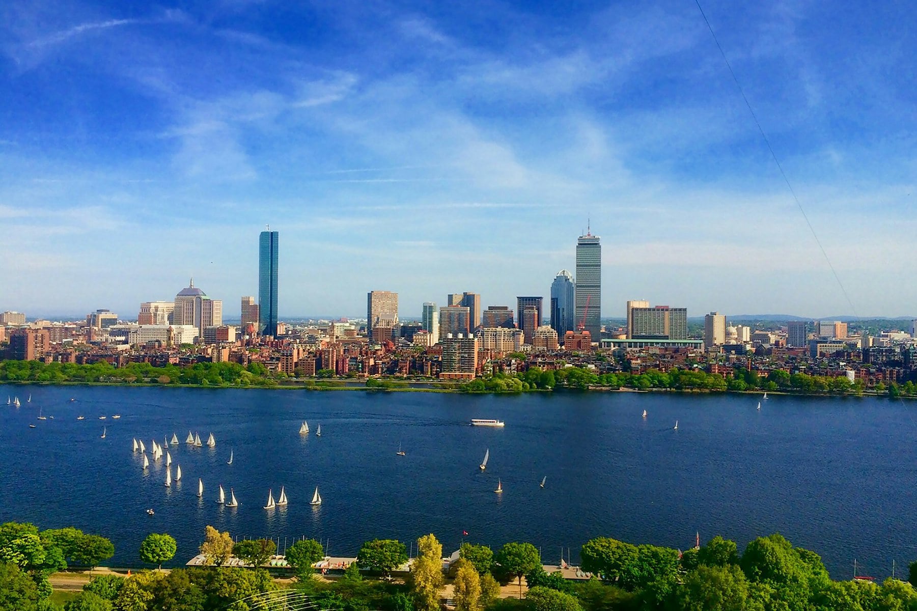 Back Bay neighborhood in Boston