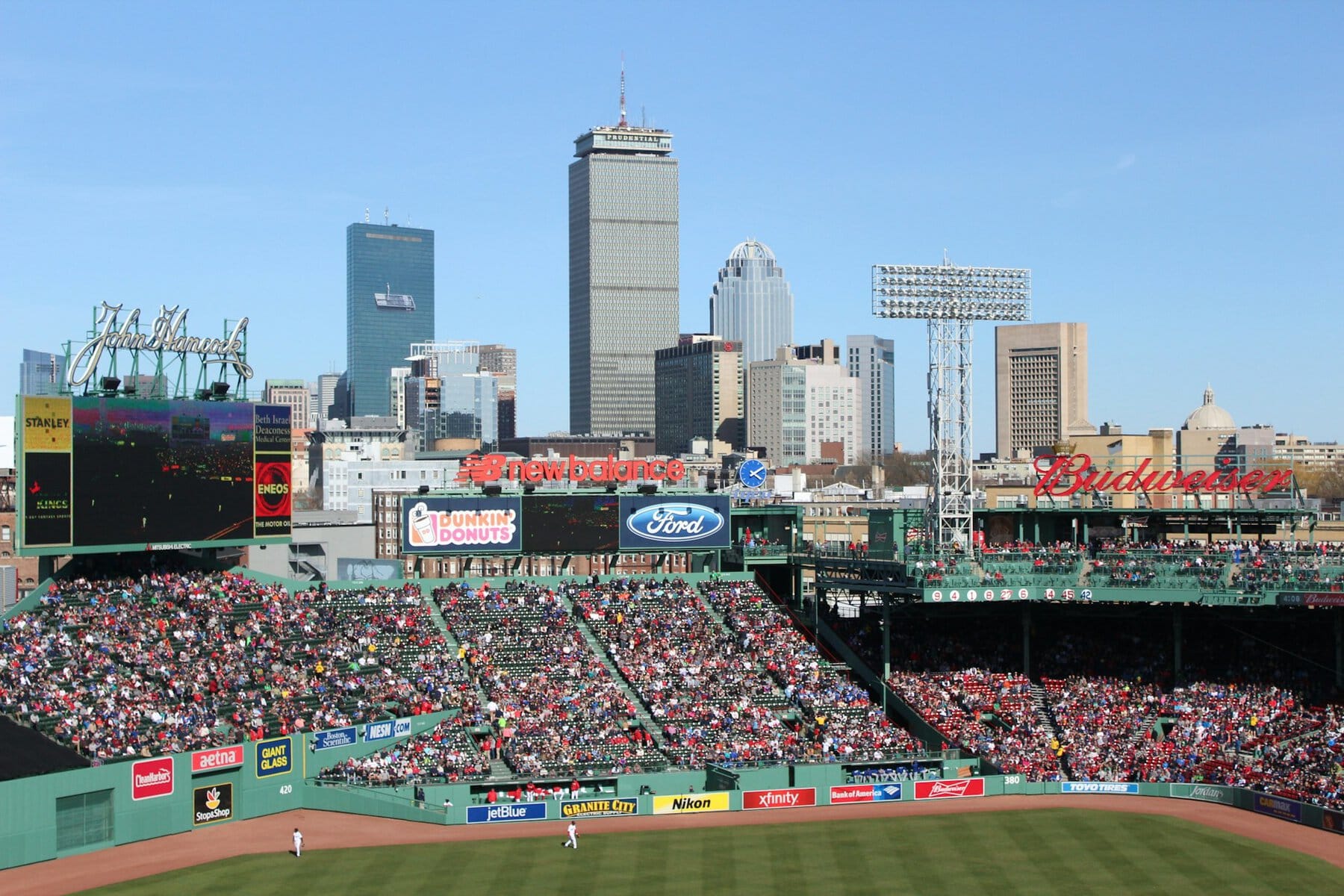 Fenway Park baseball stadium in Boston