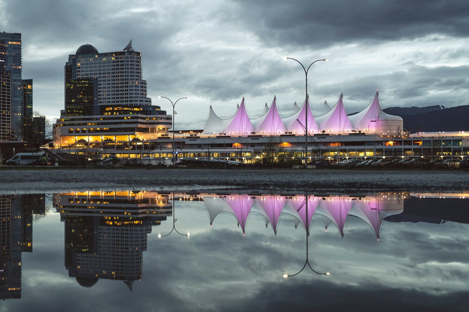 Canada Place in Vancouver Harbor