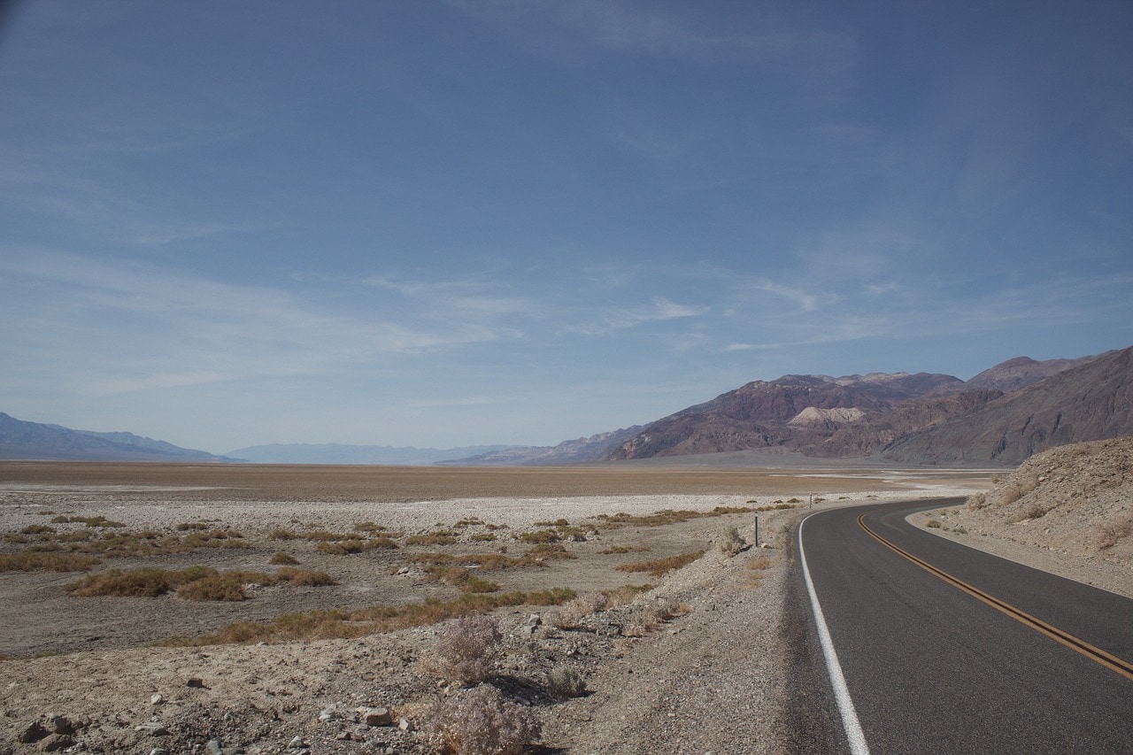 Badwater Road in Death Valley National Park