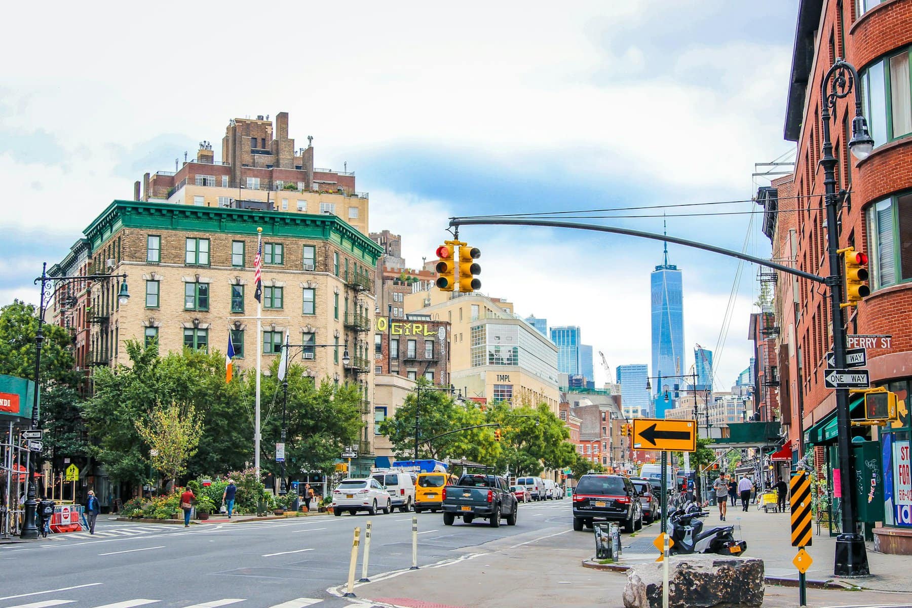 The West Village in Lower Manhattan