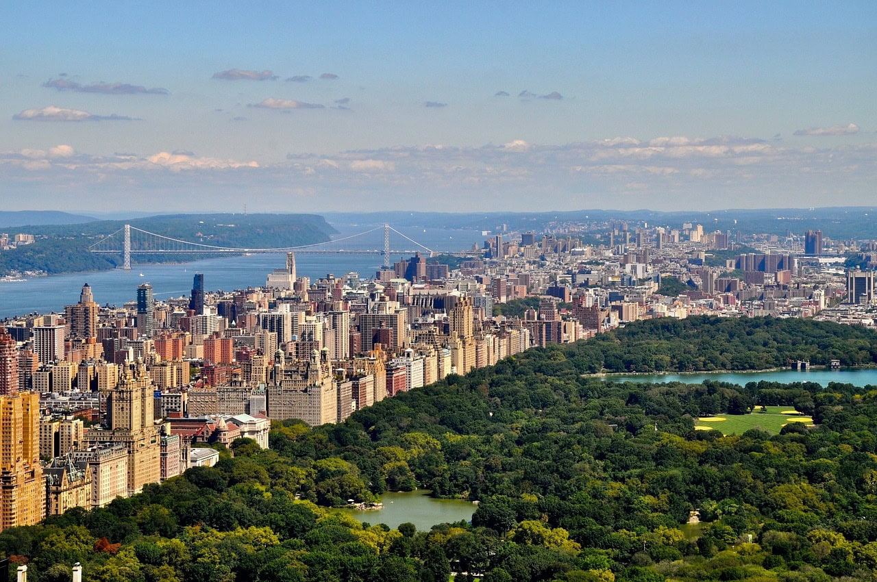 Central Park and the Upper West Side of Manhattan