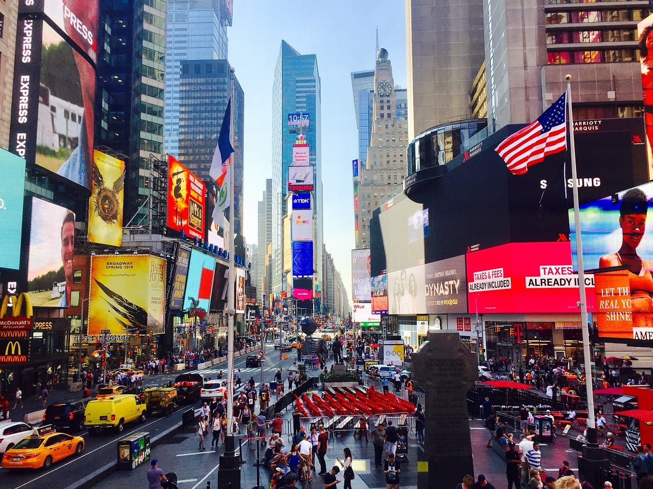 Times Square in Manhattan