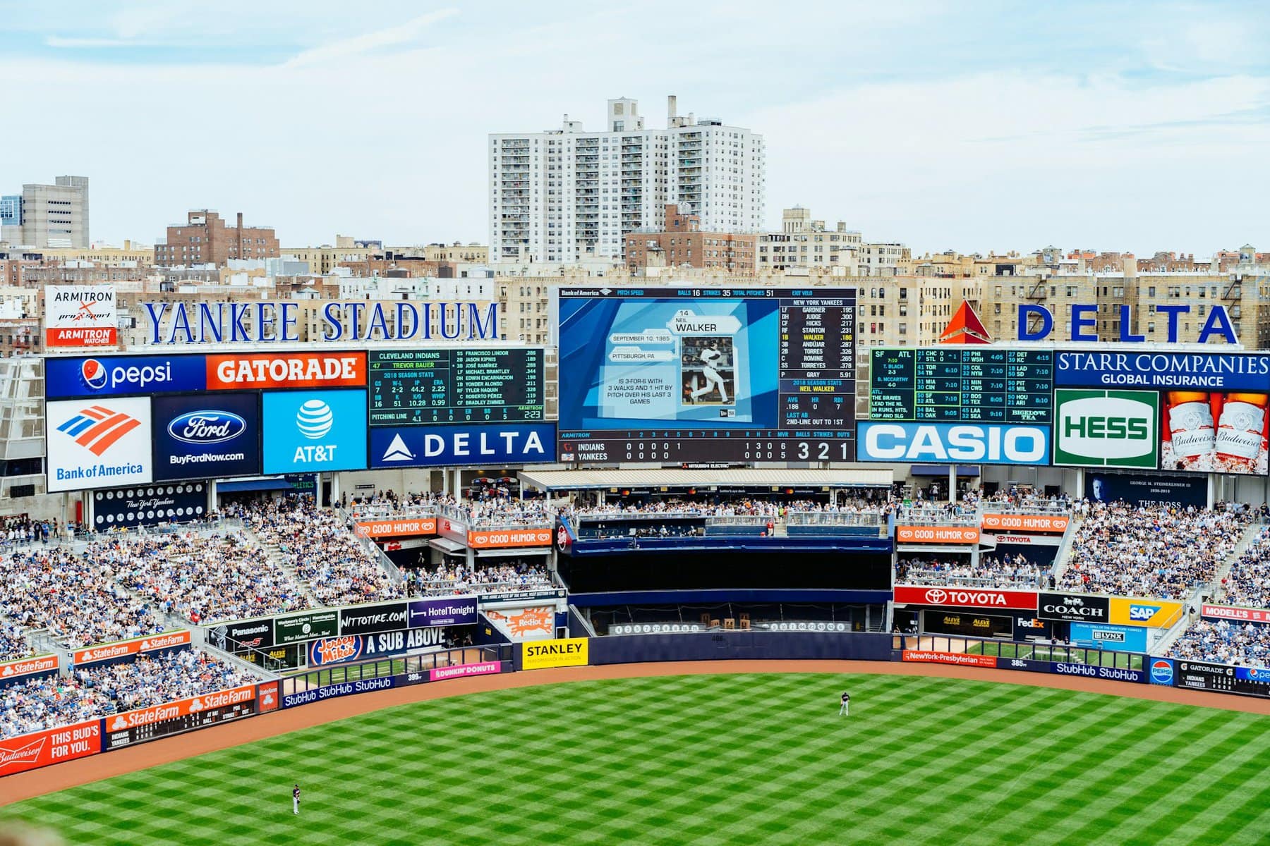 Yankee Stadium in the Bronx
