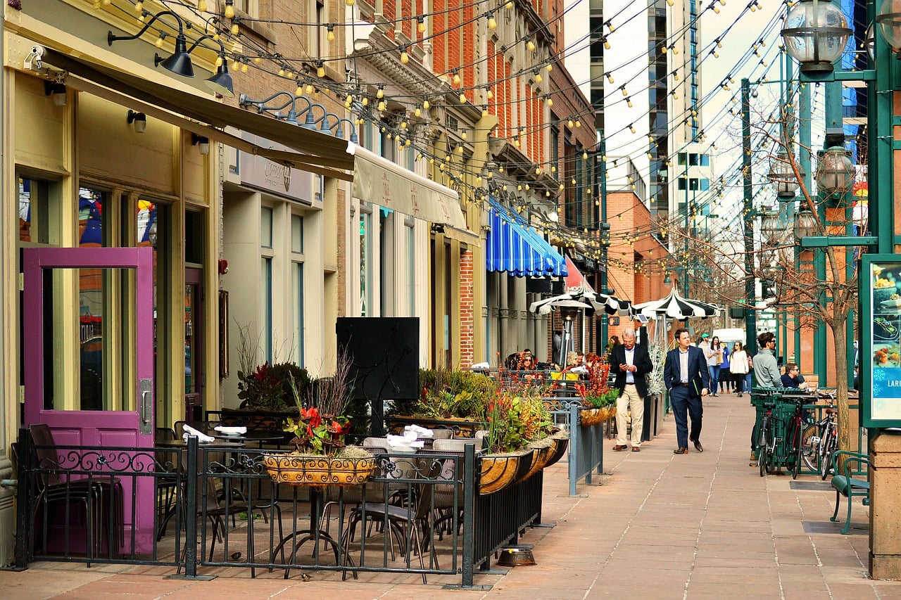 Larimer Square in Denver